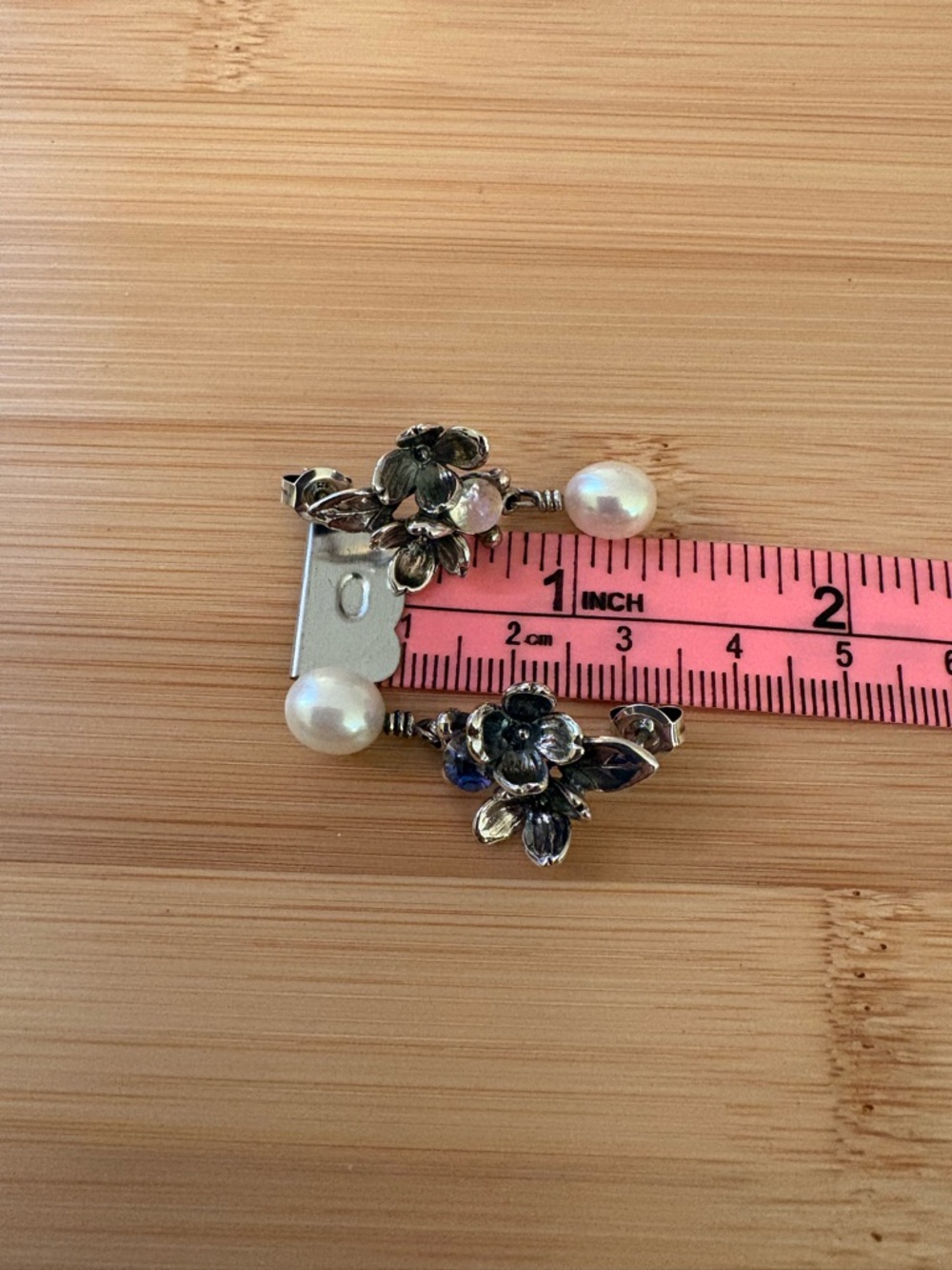 Trollbeads Flower Earrings - Picture 4 of 4
